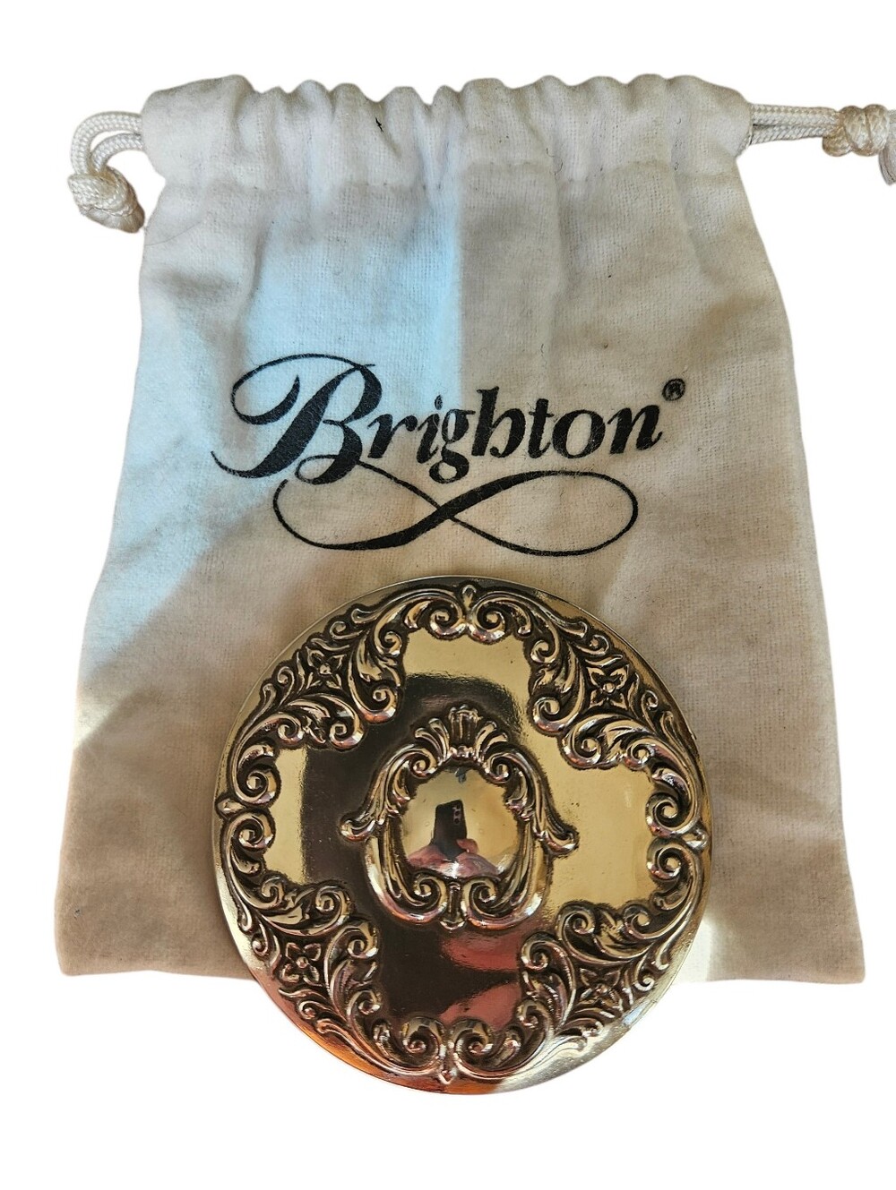 Brighton Mirror Silver